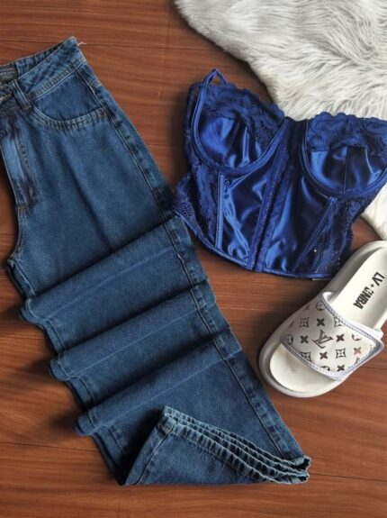 Calça Jeans - Wide Leg