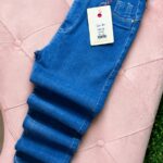 Calça Jeans Skinny - Faixa Rosa