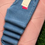 Calça Jeans Skinny - Faixa Rosa